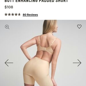 SKIMS Sand Butt-Enhancing Padded Short